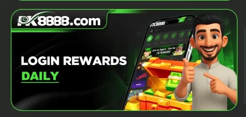 PK8888 Game Login Rewards