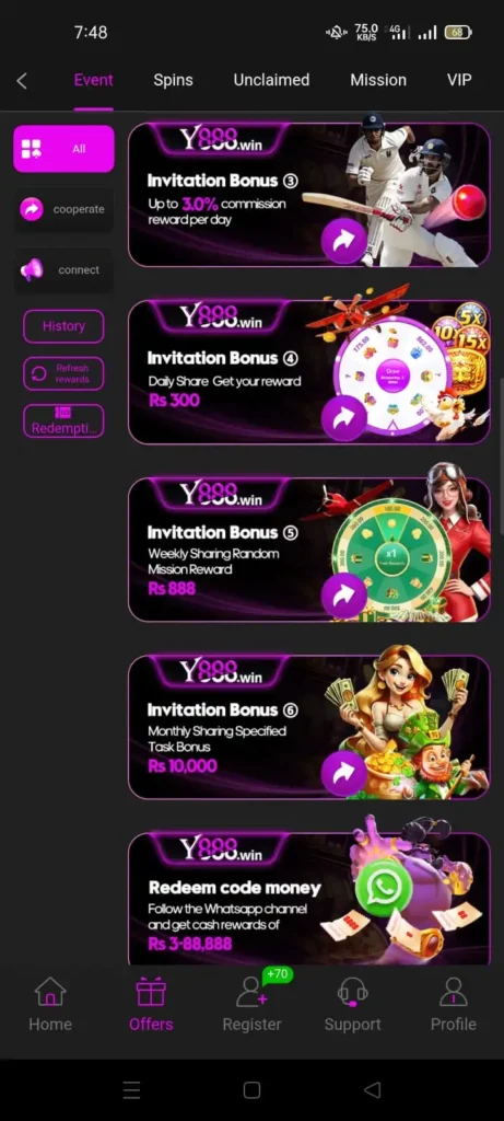 Y888 Game Download Apk Real Earning App