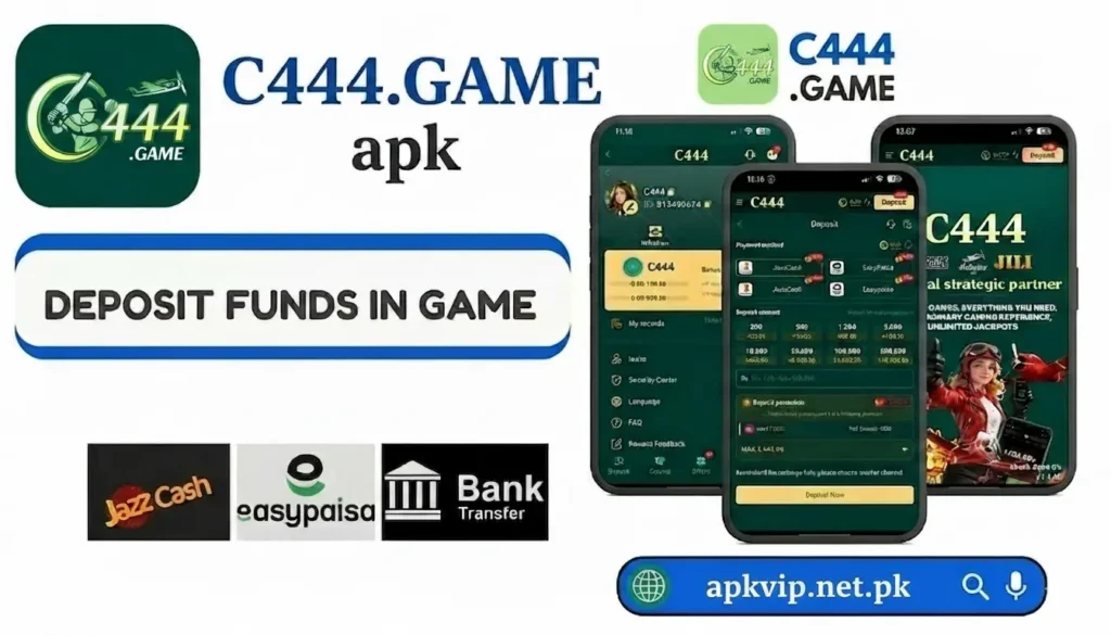 C444 Game Deposit and Withdrawal