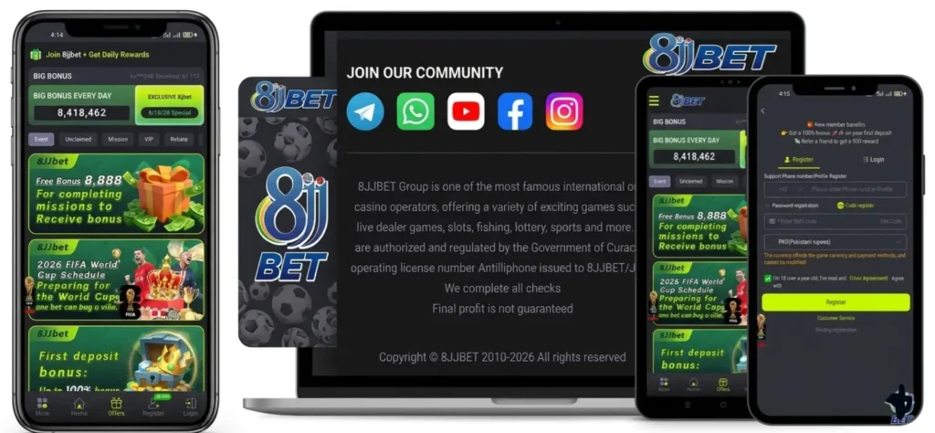 8jjBet Game Download Apk Real Earning App 2026