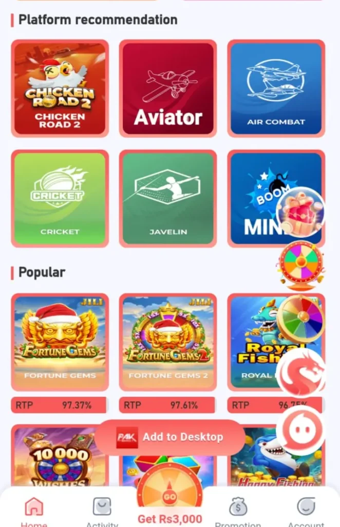 Pakwin Game Download Apk New Earning App 