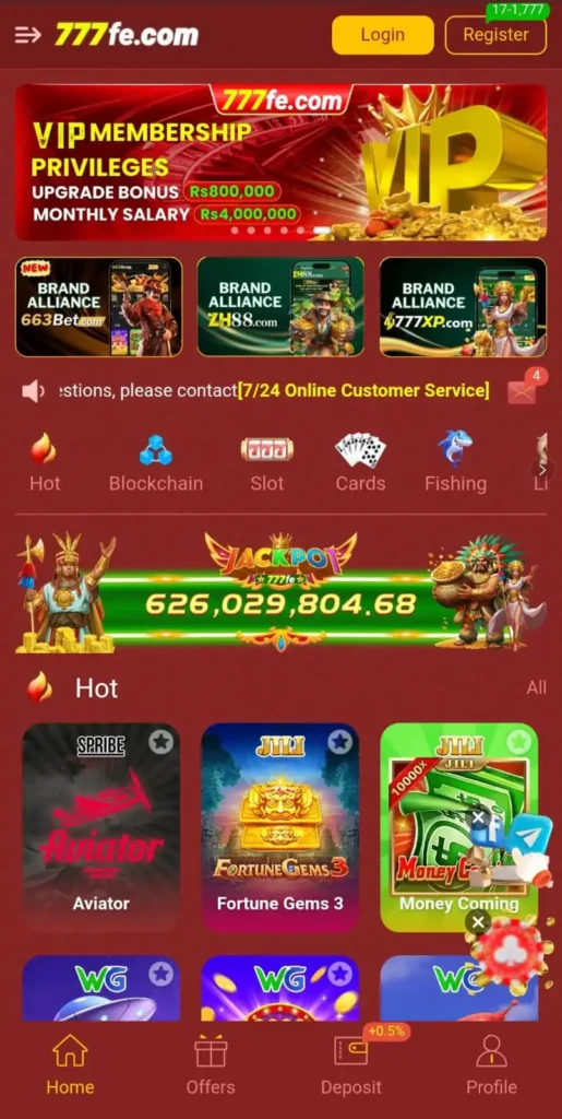 777FE Game Download Apk